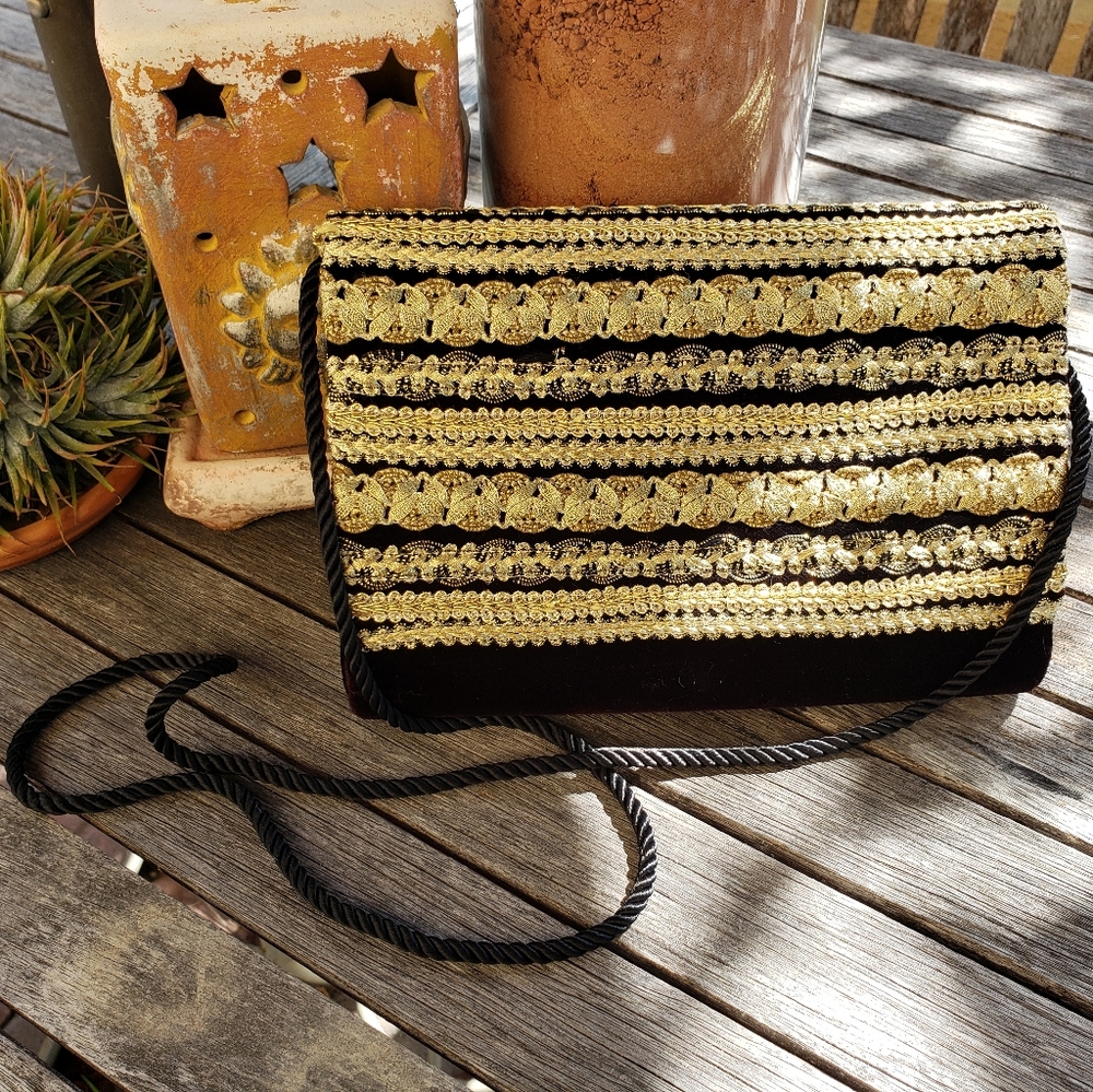 Vintage Velvet Bloomingdale's Bag